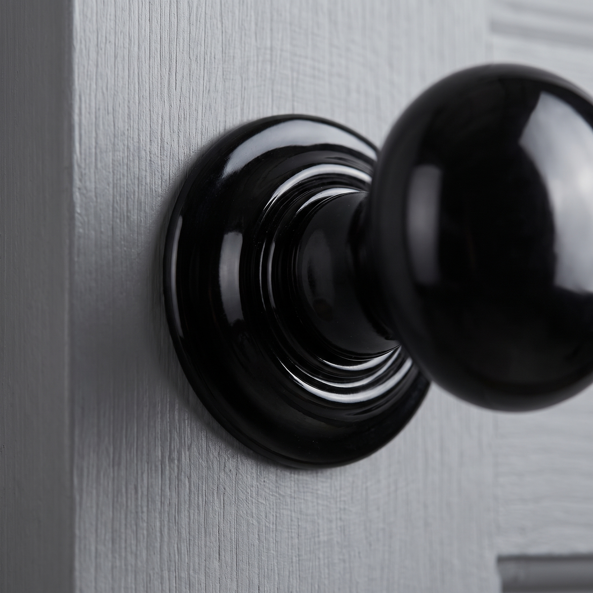 Black Mortice Door Knobs