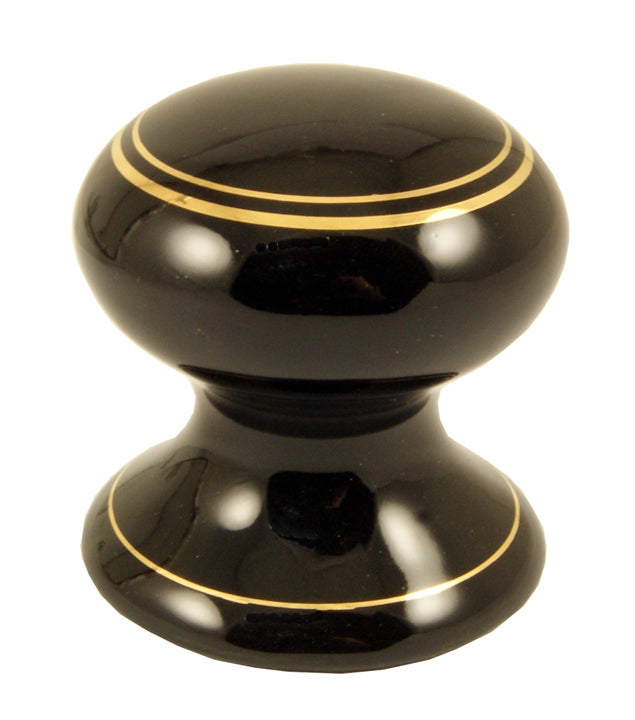 Black Gold Line Cabinet Knob