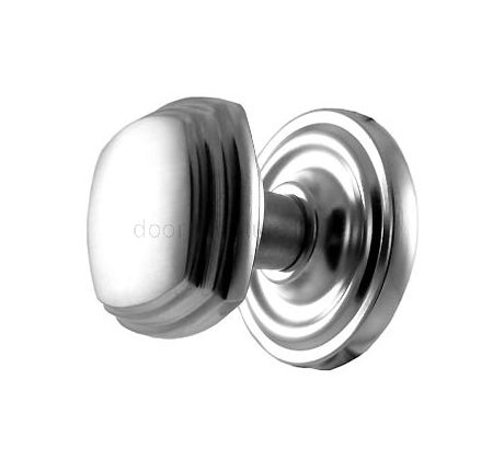 Satin Chrome Square Mortice Door Knobs