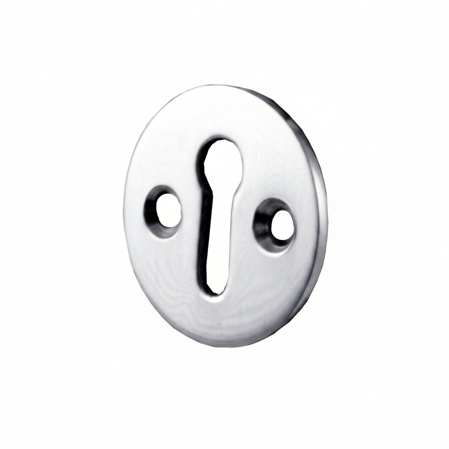 Polished Chrome Plain Escutcheon 32mm