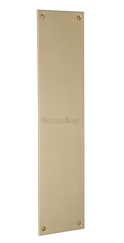 Heritage V740 Polished Brass Finger Plate 305x76mm