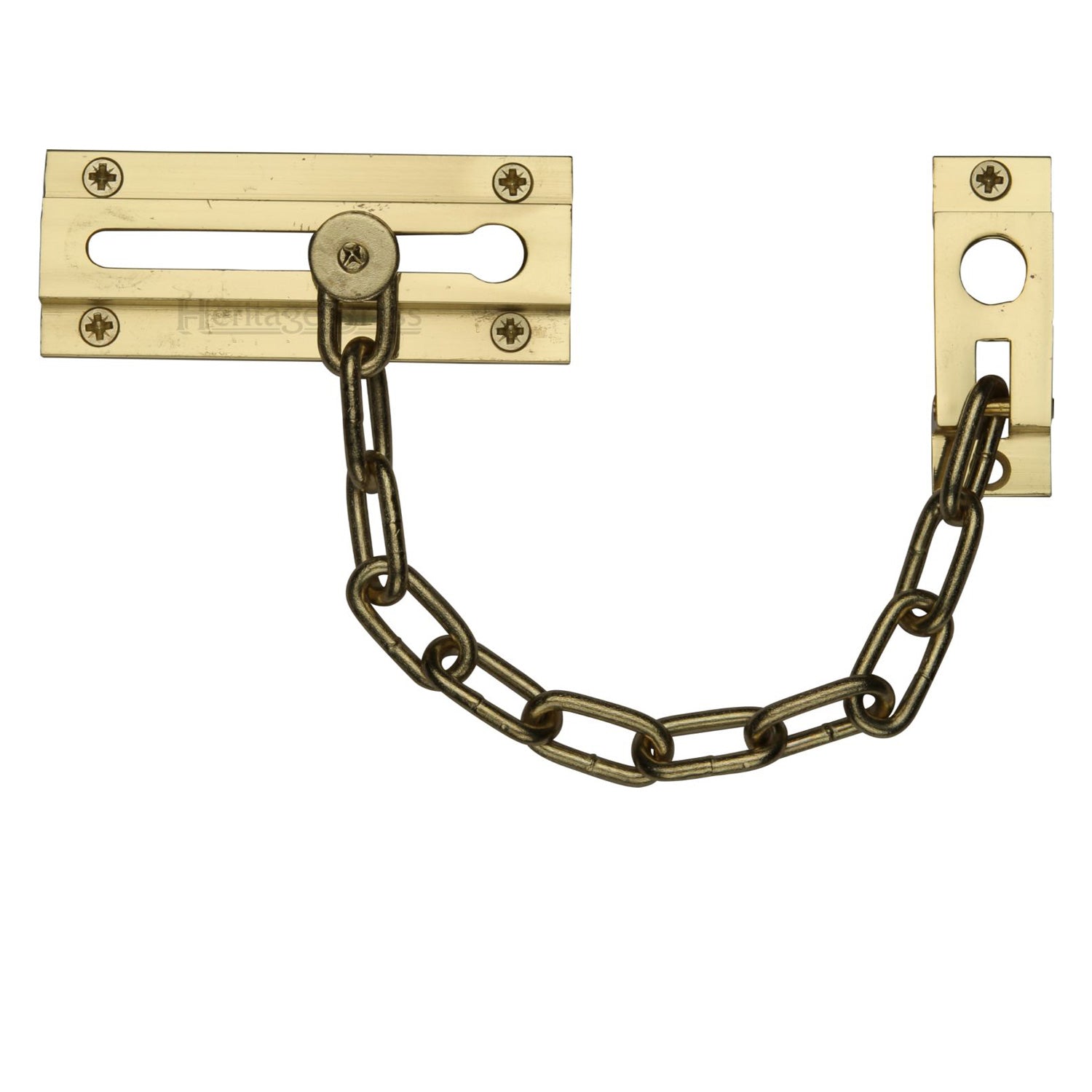 Heritage V1070 Polished Brass Door Chain 90mm