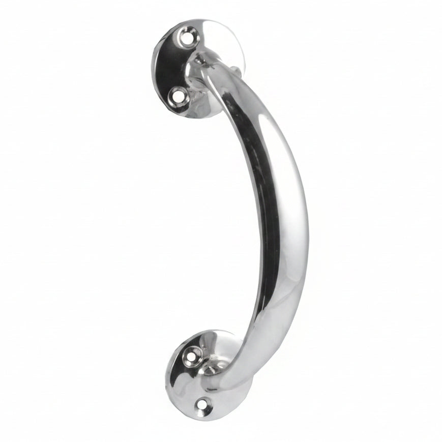 Polished Chrome Door Pull Handle 6in (152mm)