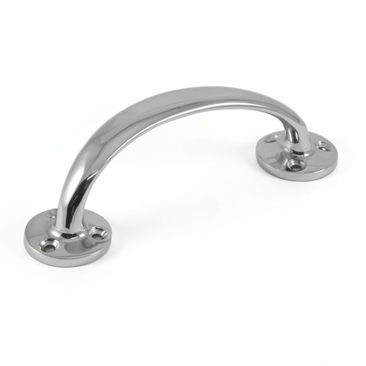 Polished Chrome Door Pull Handle 6in (152mm)