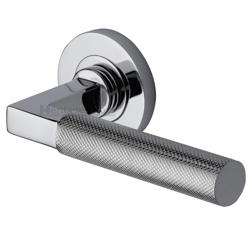 Heritage RS2260-PC Polished Chrome Signac Door Handles