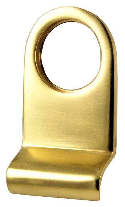 Polished Brass Radiused Cylinder Door Pull