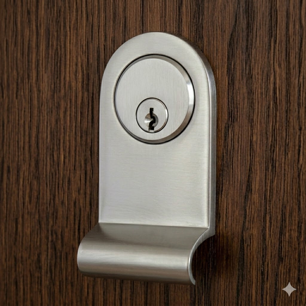 Heritage V930 Satin Chrome Cylinder Pull