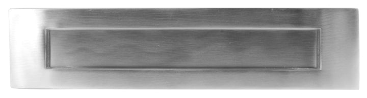 Satin Chrome Plain Letter Box 13x3in (332x78mm)