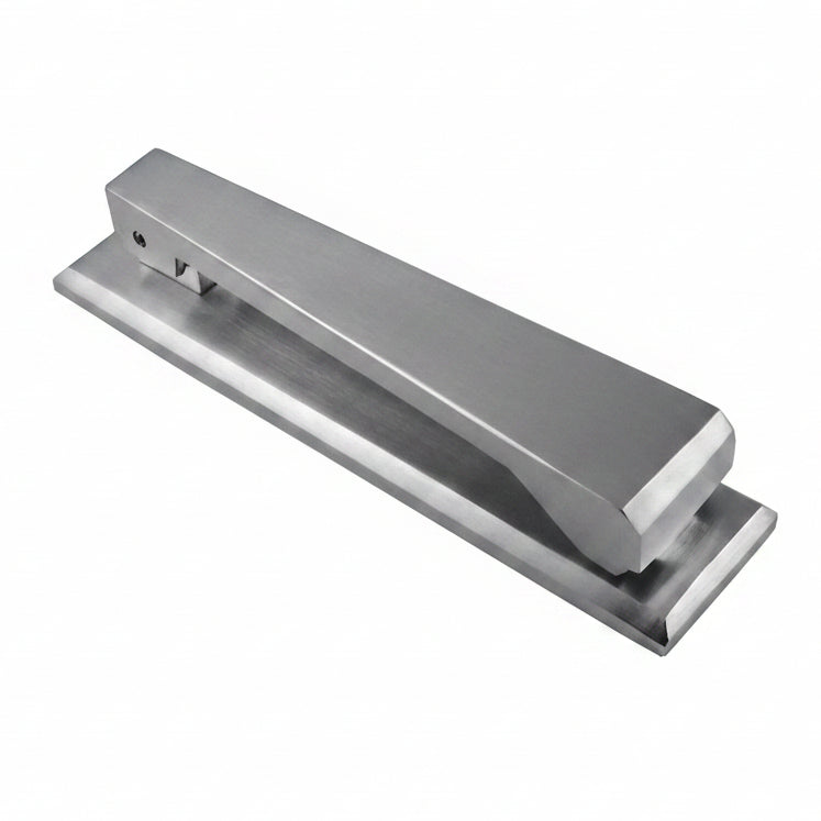 Heritage Satin Chrome Contemporary Door Knocker
