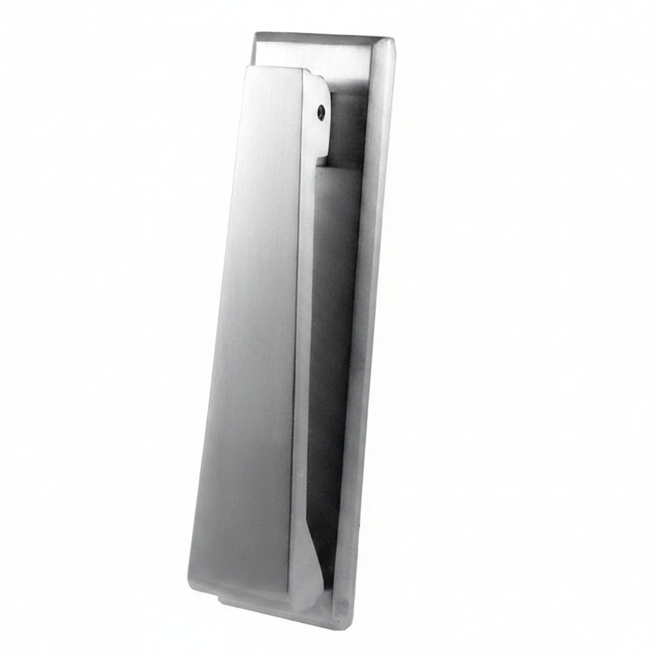 Heritage Satin Chrome Contemporary Door Knocker