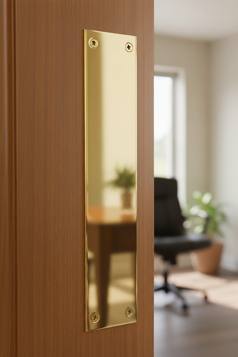 Brass Finger Plate 305 x 76mm