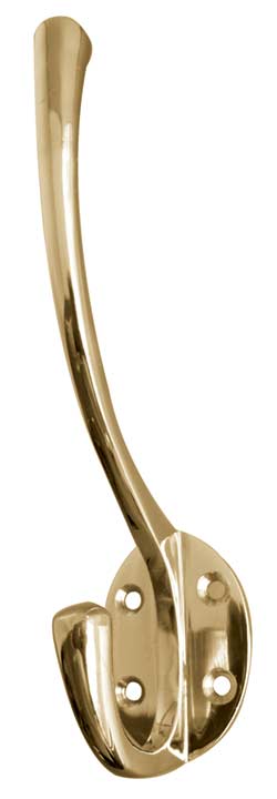 Victorian Brass Hat & Coat Hook