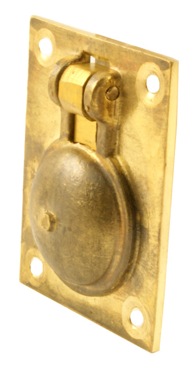 Brass Flush Ring 38x50mm