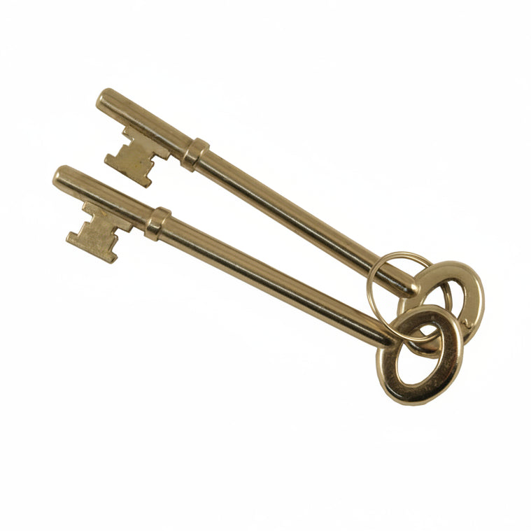 Satin Chrome Rim Lock 6x4in (153x102mm)