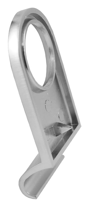 Satin Chrome Cylinder Pull
