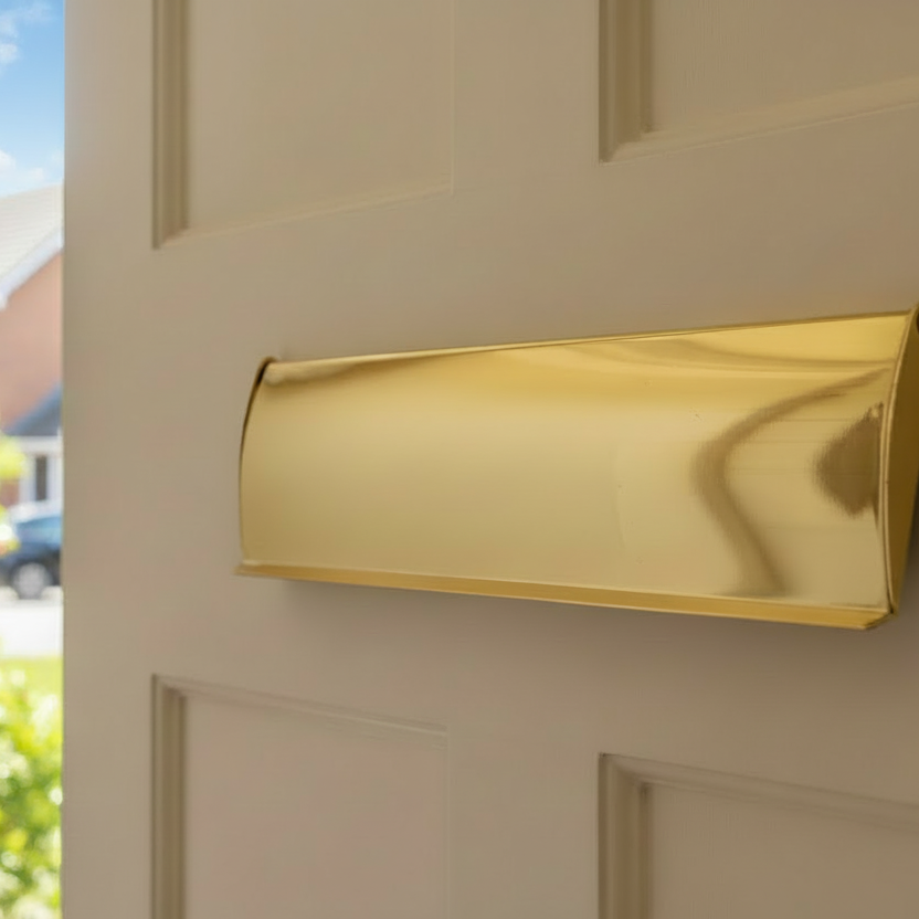 Brass Letter Tidy 280 x 76mm