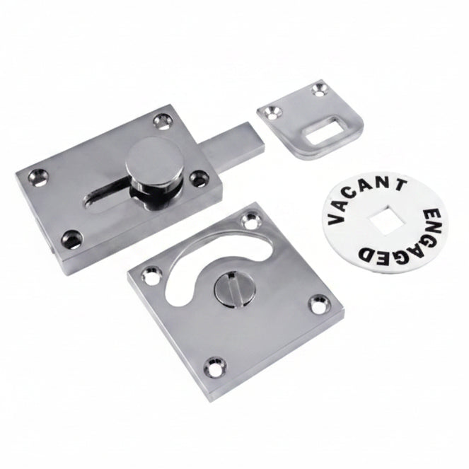 Polished Chrome Plated Brass Indicator Bolt