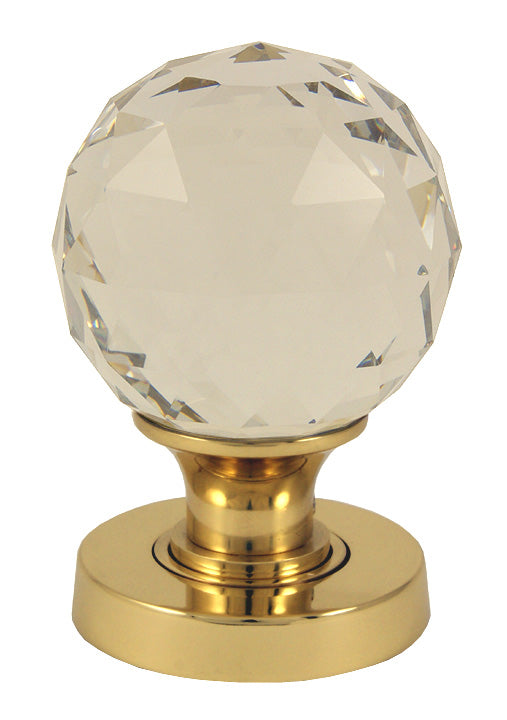 Cut Glass Mortice Door Knobs