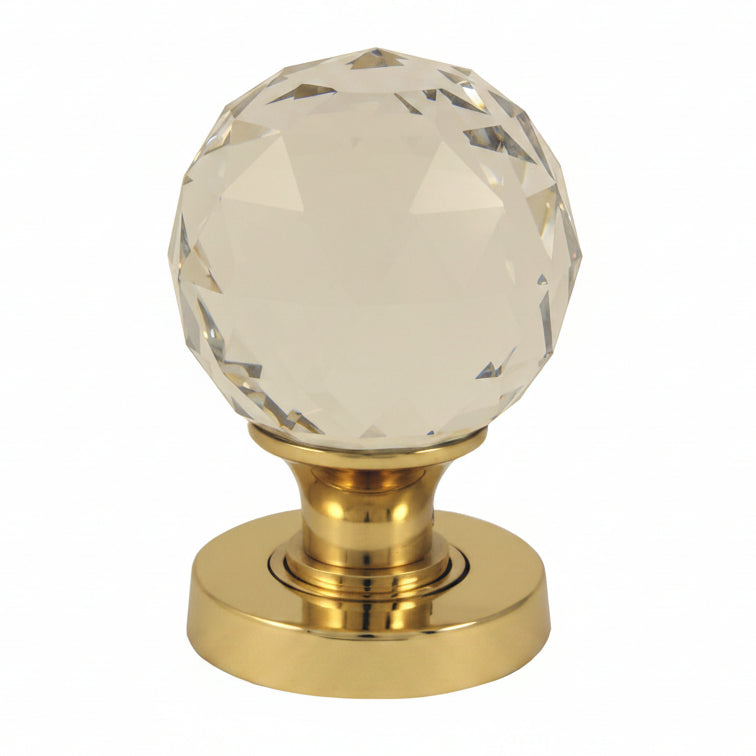 Cut Glass Mortice Door Knobs