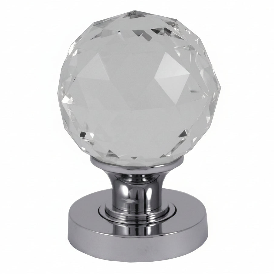 Cut Glass Mortice Door Knobs