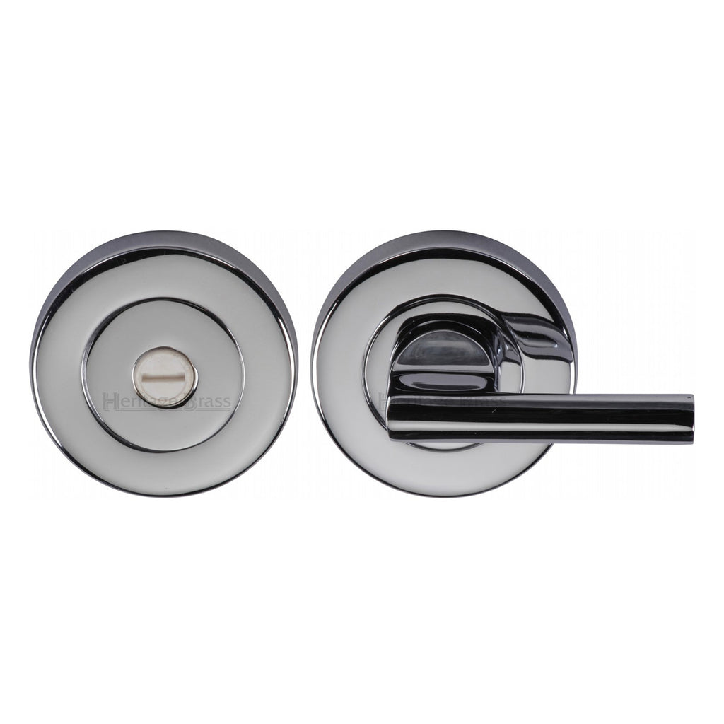Polished Chrome Extended Turn and Emergency Release 53mm
