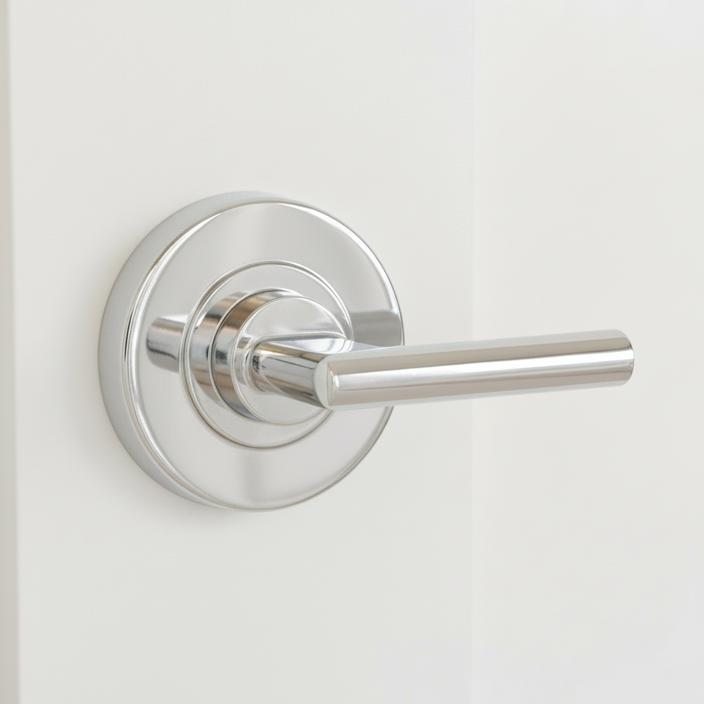 Polished Chrome Extended Turn and Emergency Release 53mm