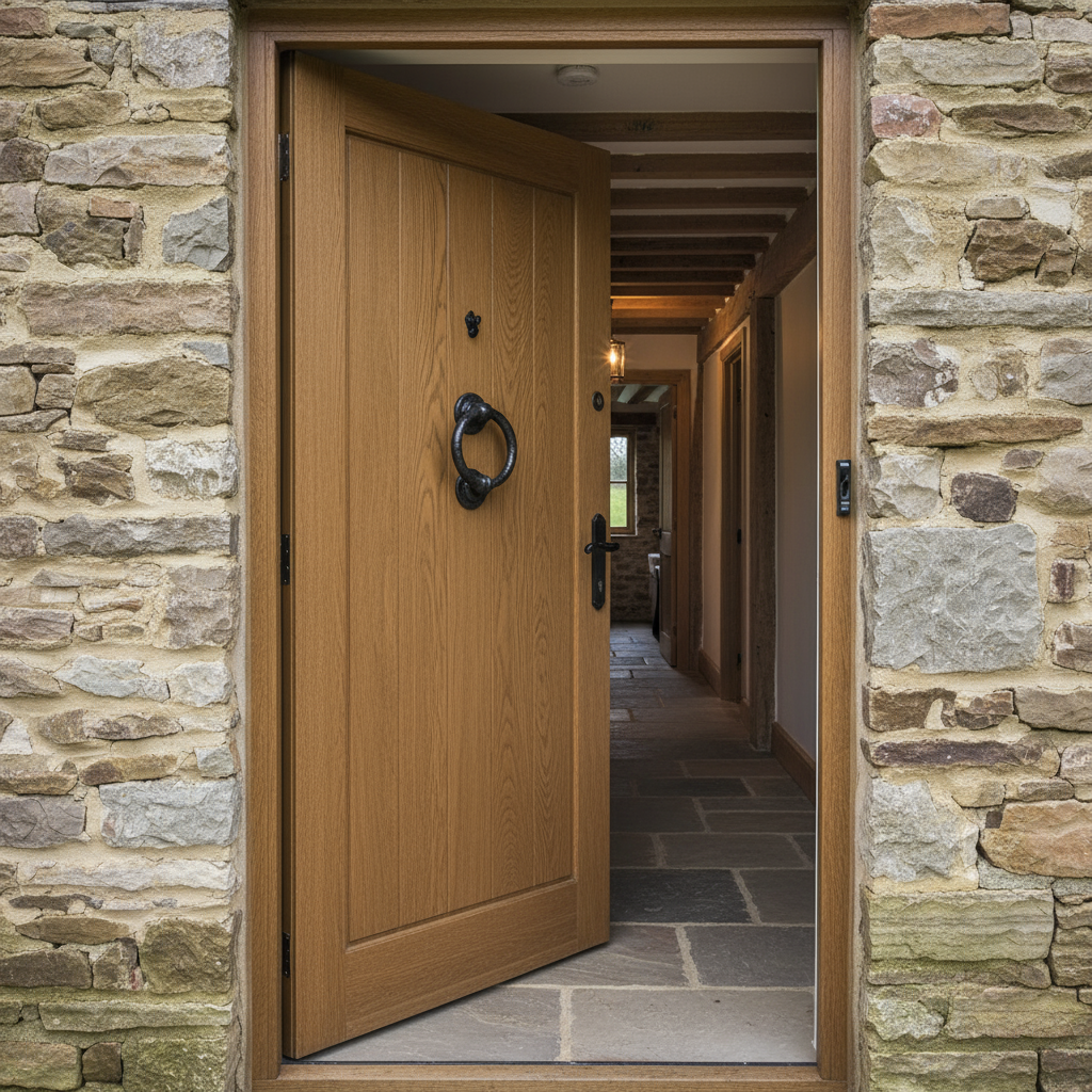 Black Antique Iron Ring Front Door Knocker 101mm 782