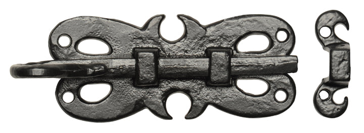 Black Antique Fancy Door Bolt 152mm 902