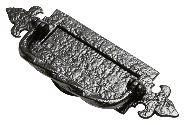 Black Antique Letter Plate 358x105mm 1085