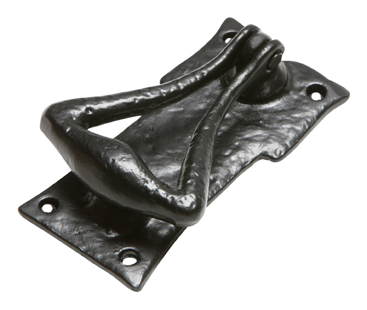 Black Antique Door Knocker 101x50mm 1117