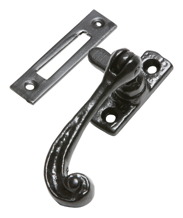 Black Antique Casement Fastener Mortice 1121MP