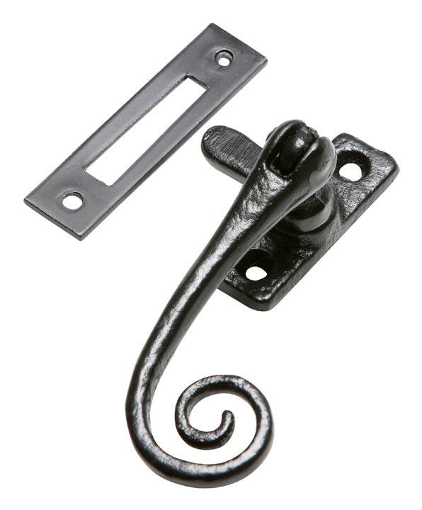 Black Antique Casement Fastener Mortice 1181MP