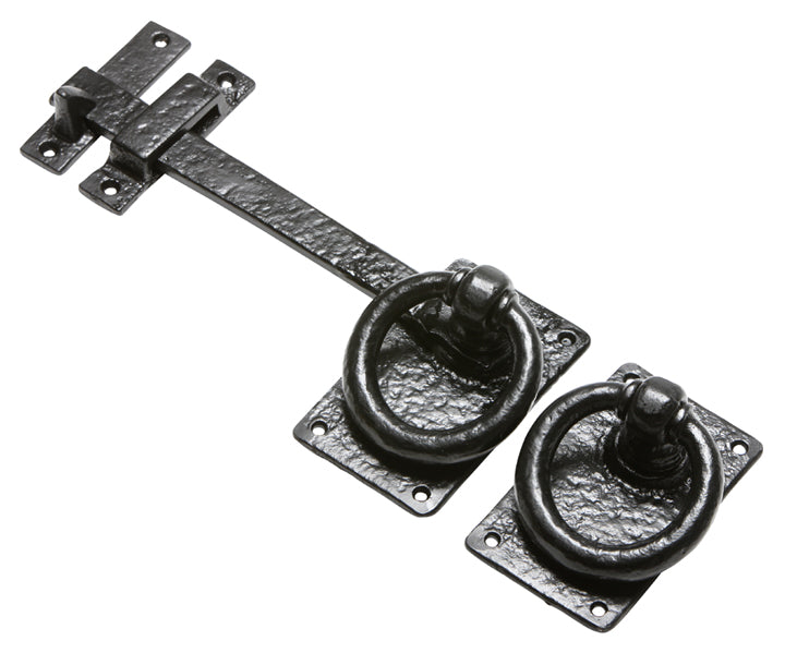 Black Antique Gate Latch 254mm 1248