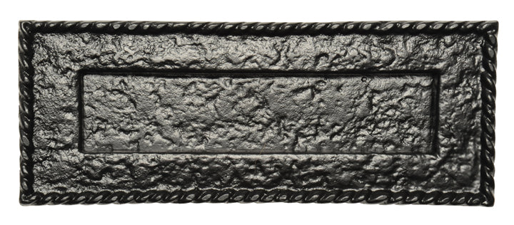 Black Antique Letter Plate 228x76mm 1324