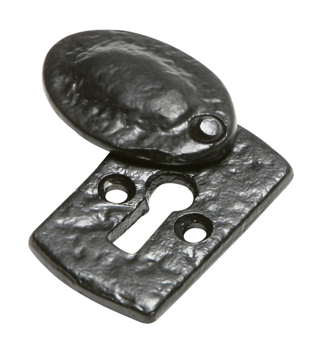 Black Antique Covered Escutcheon 1490
