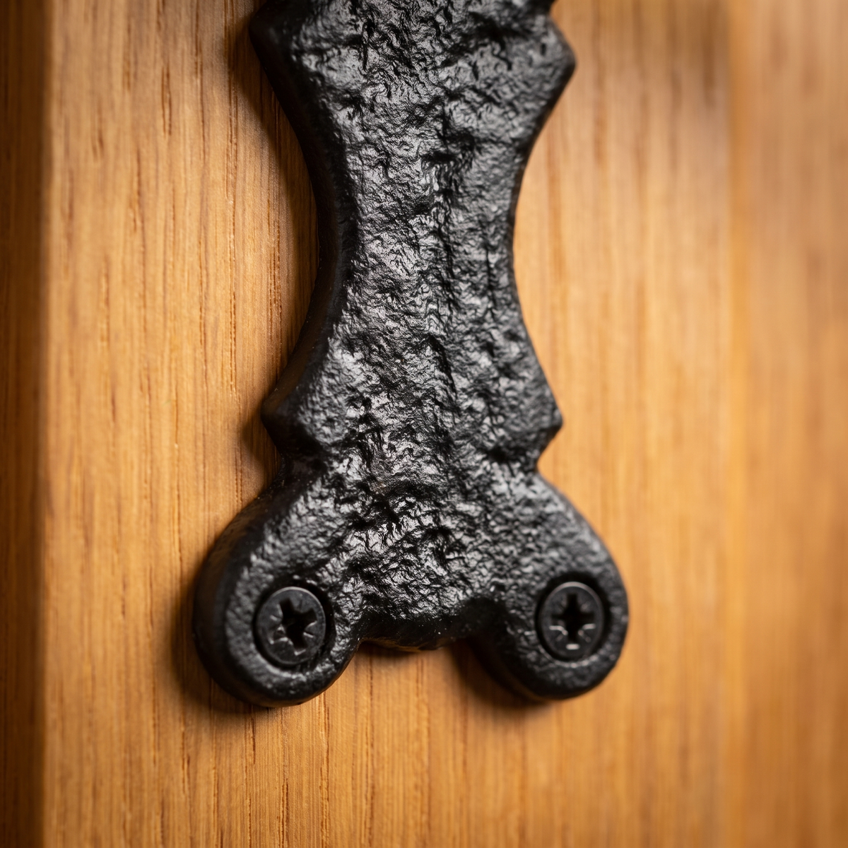 Black Antique Lever Latch Door Handles 165x50mm 2449