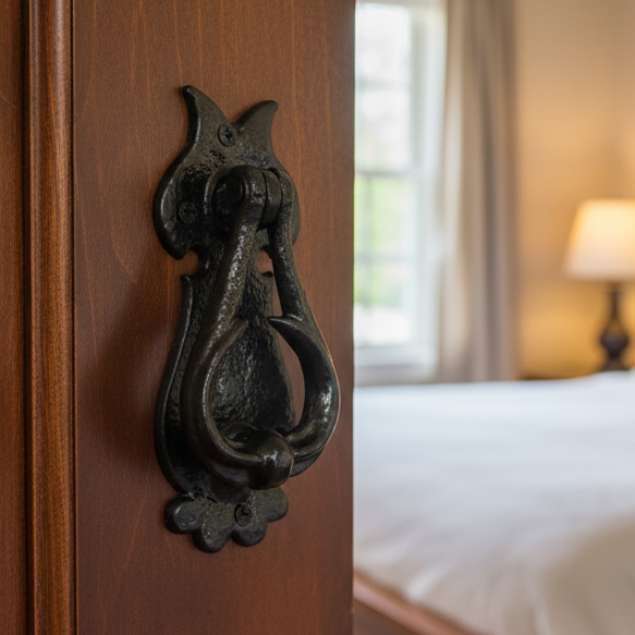 Antique Bedroom Door Knocker 2628