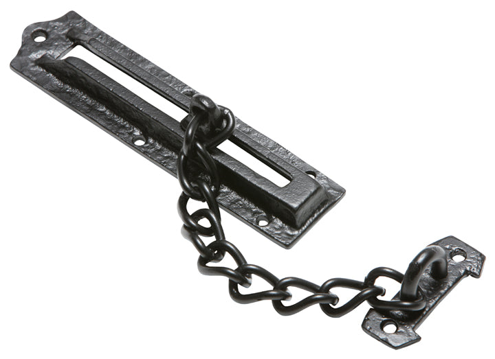 Black Antique Door Chain 152mm 2968