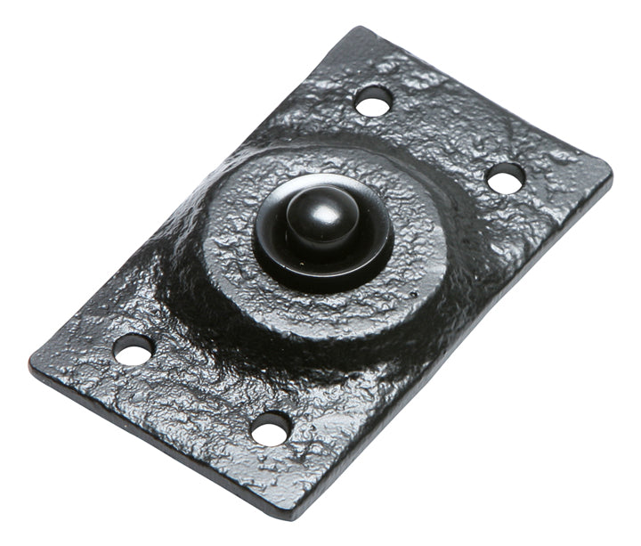 Black Antique Bell Push 77x44mm 4748