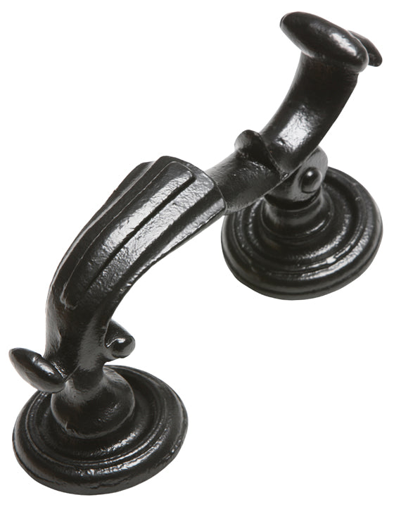 Smooth Black Iron Door Knocker 1005