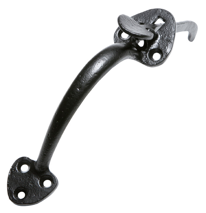 Black Iron Thumb Latch 191mm 1681-S