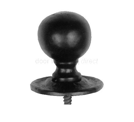 Black Iron Cupboard Knob 1949