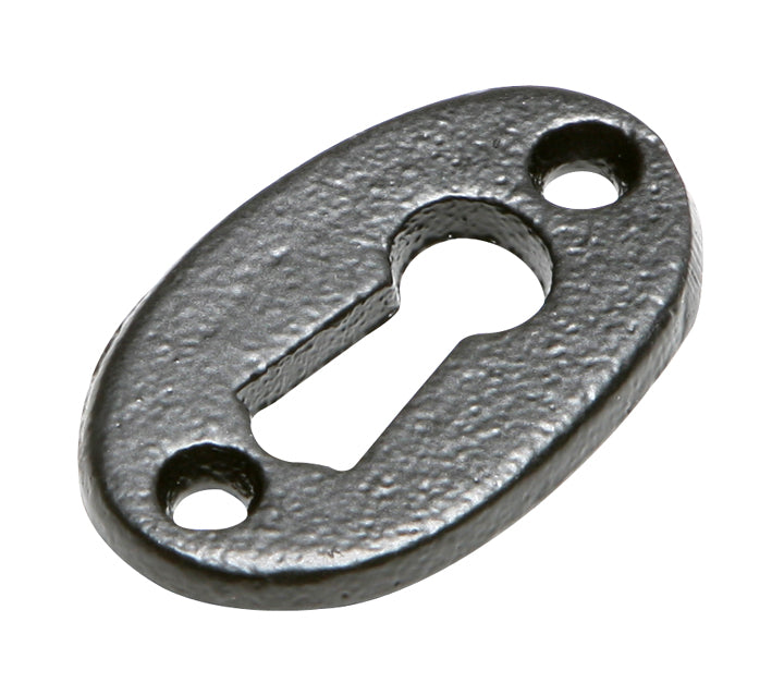 Smooth Black Escutcheon 48mm 3012