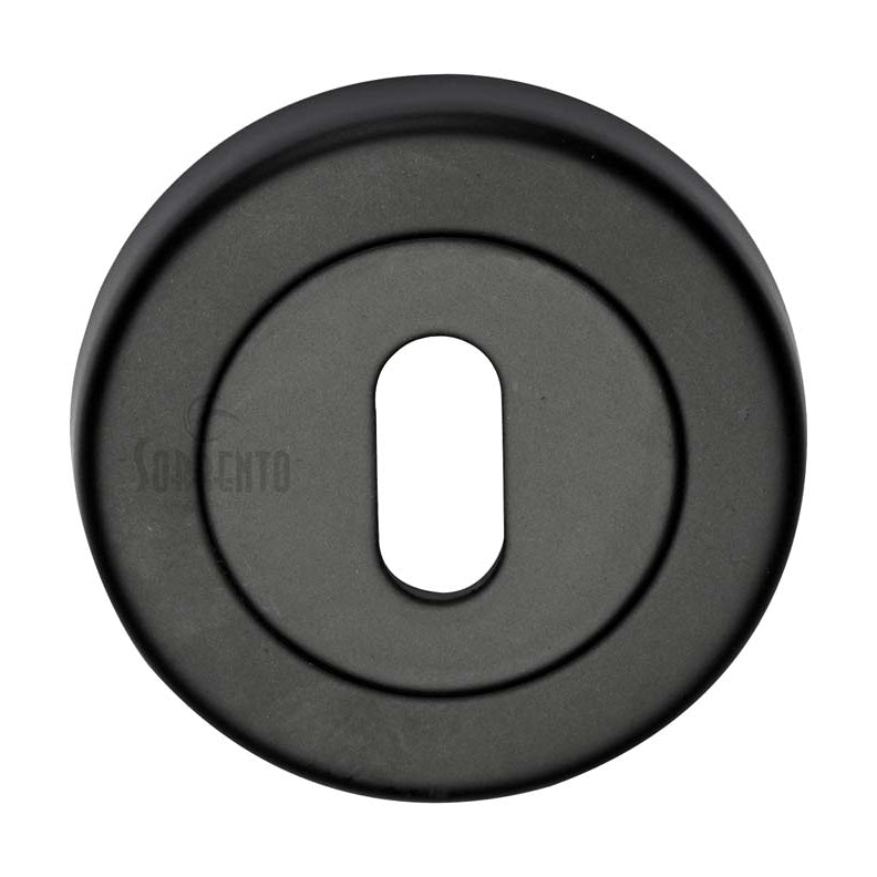 Sorrento SC-0191-BLK Matt Black Key Hole Escutcheon 53mm