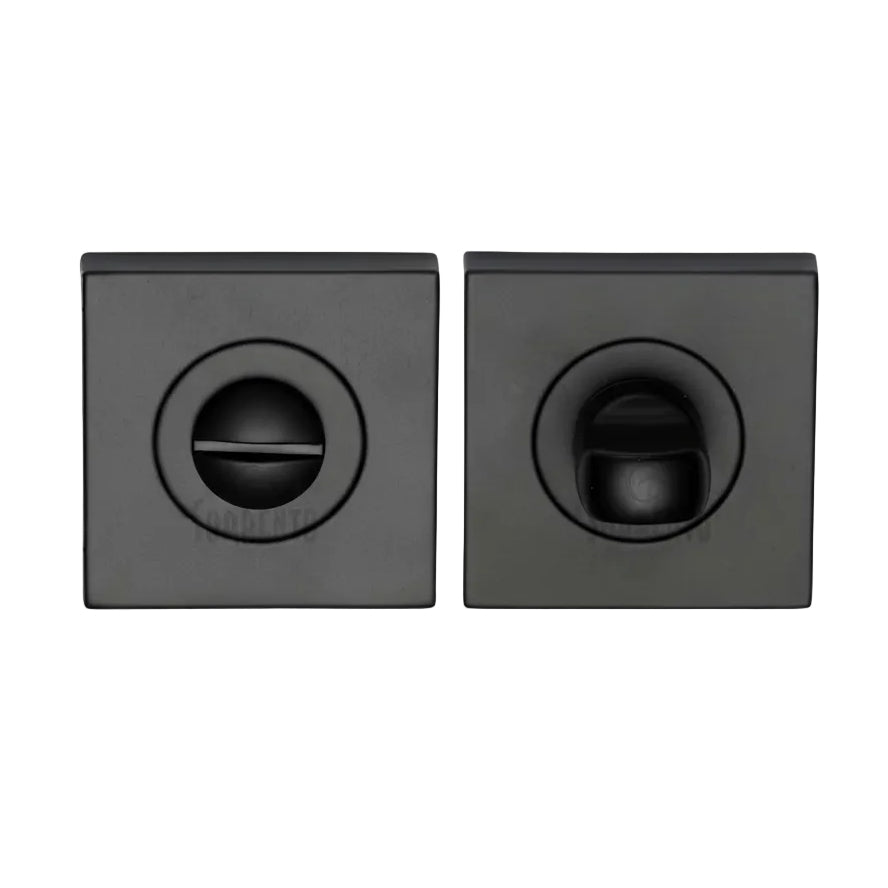 Sorrento SC-SQ0195-BLK Matt Black Square Turn and Release 53mm