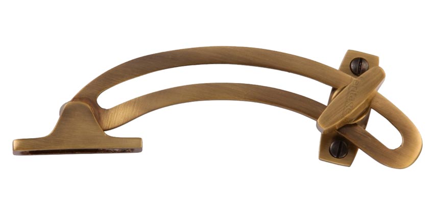 Heritage V1118 Antique Brass Quadrant Stay 6in (152mm)