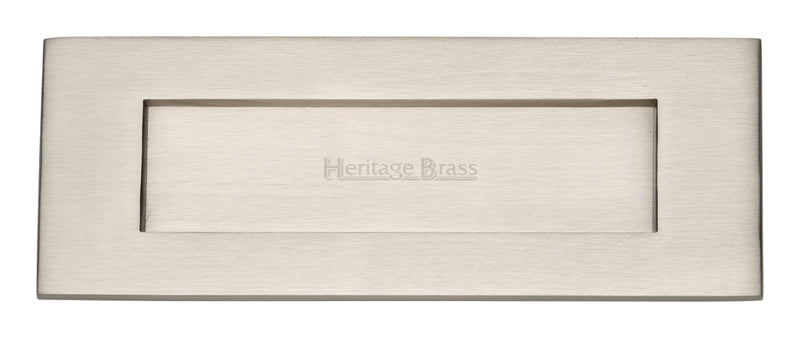 Satin Nickel Victorian Style Letter Plate