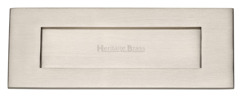 Satin Nickel Victorian Style Letter Plate