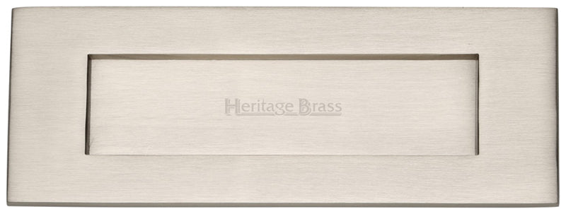 Satin Nickel Victorian Style Letter Plate