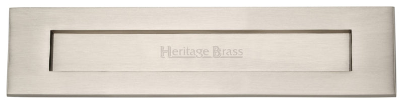 Satin Nickel Victorian Style Letter Plate